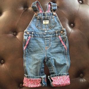 Oshkosh bgosh overall size 12M for girl